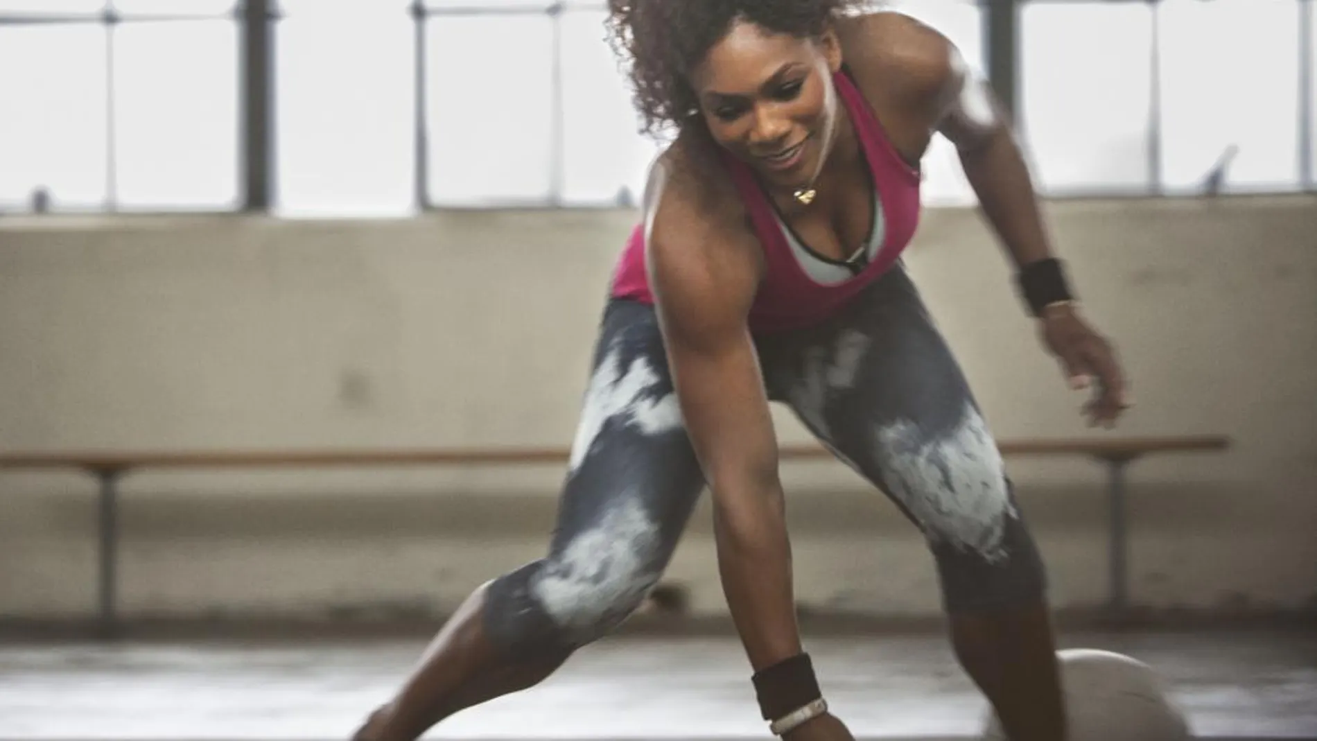 Serena Williams es la protagonista de la aplicación
