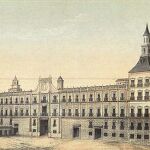 El Real Alcázar de Madrid hacia 1710