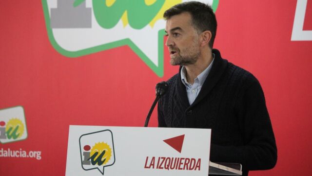 El coordinador general de IULV-CA, Antonio Maíllo