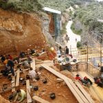 Excavaciones en el yacimiento de Atapuerca