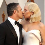 La pareja en la pasada gala de los Oscar