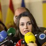  Arrimadas también ve un «cambio de actitud» del Gobierno hacia Cataluña
