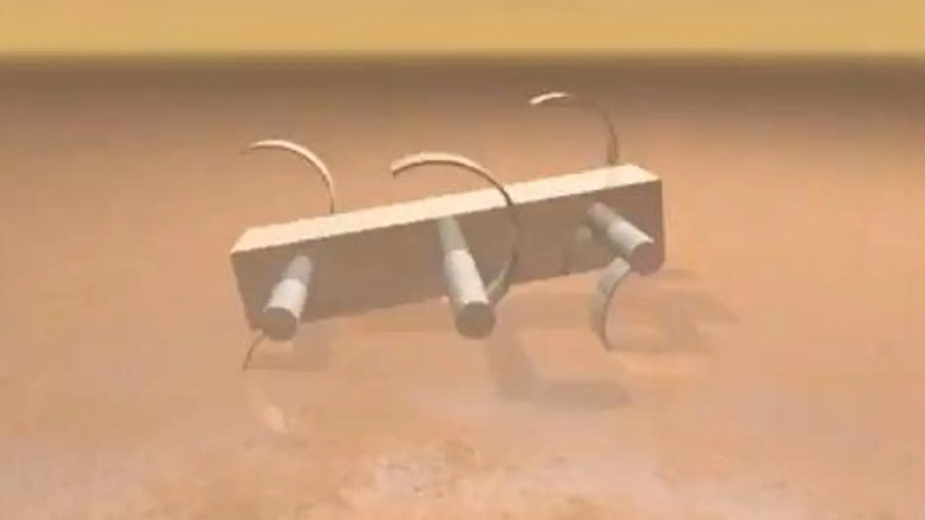 El «sprint» del lagarto inspira un robot del desierto