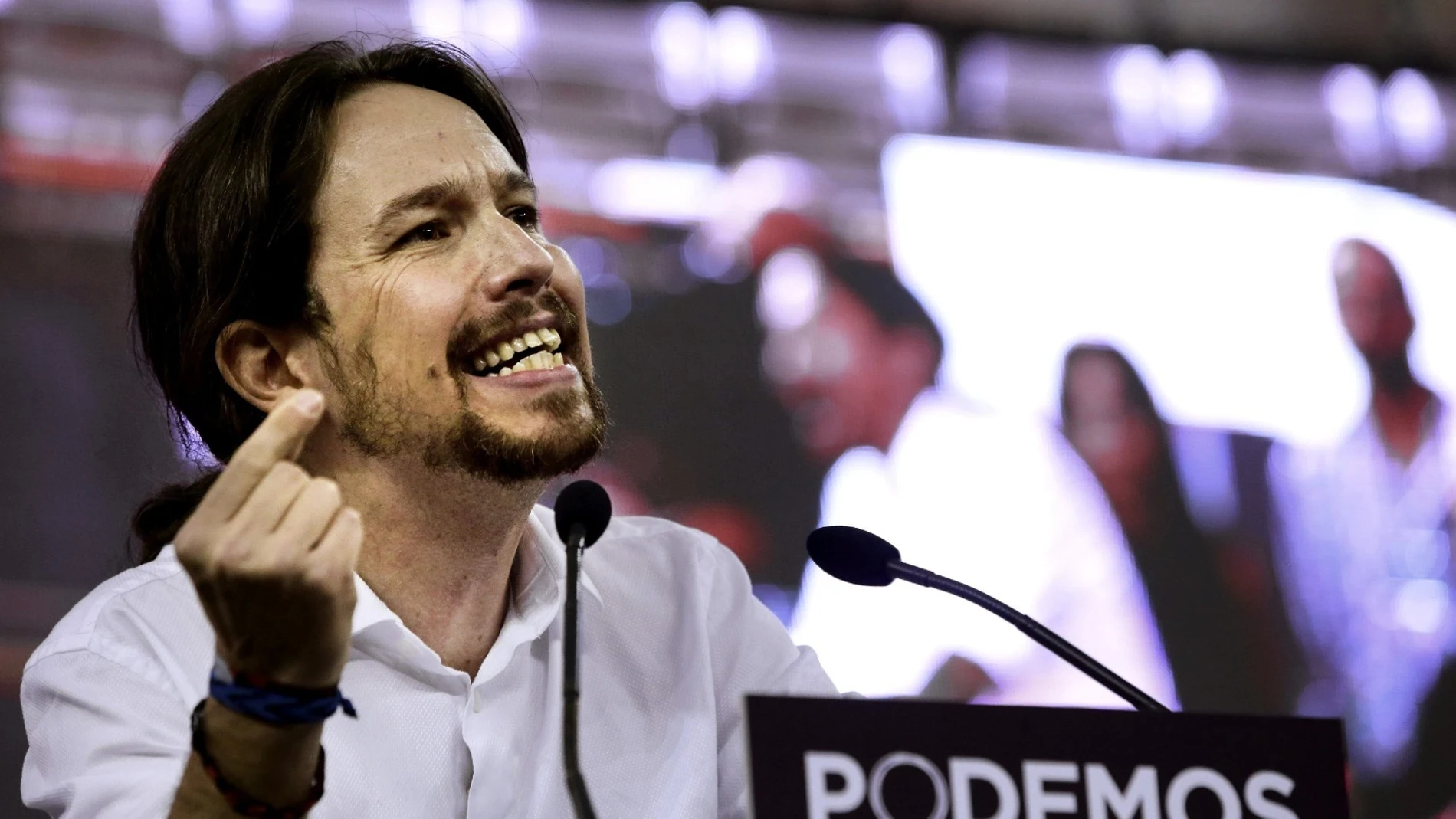 El secretario general de Podemos, Pablo Iglesias, en una imagen de archivo / Efe