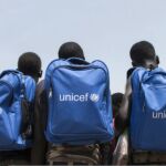 Imagen de Unicef de niños liberados en Sudán del Sur