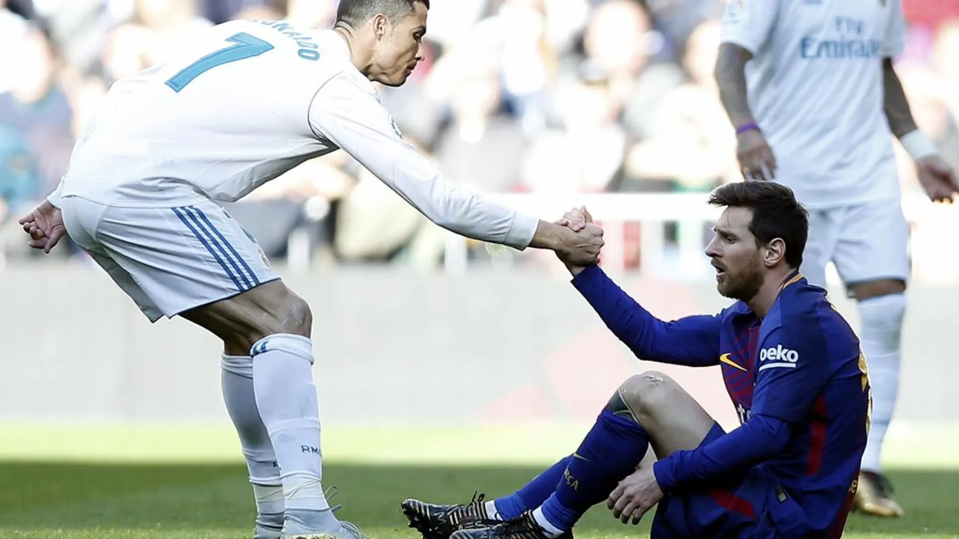 Barcelona-Real Madrid, el clásico sin pasillo