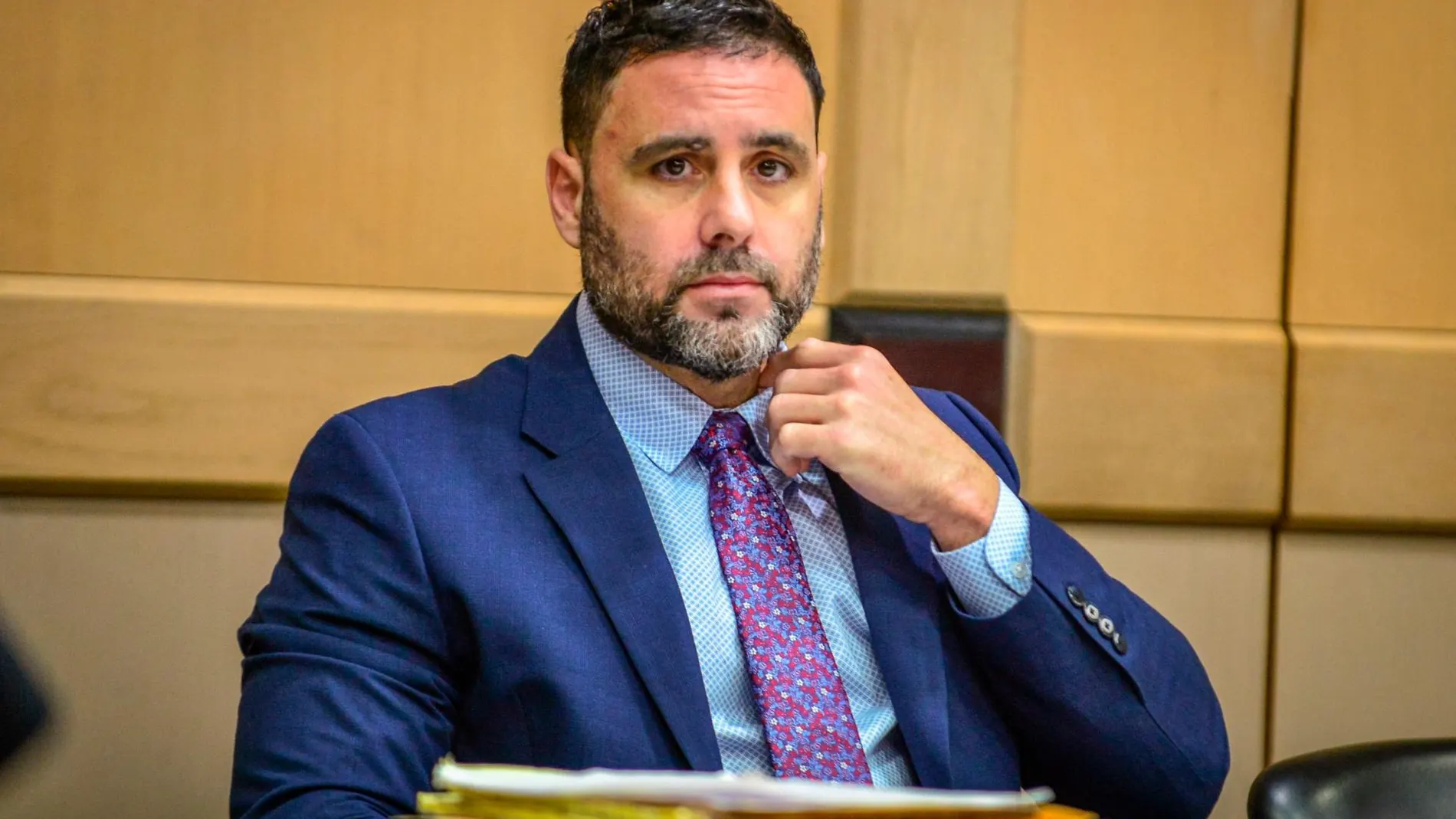 Pablo Ibar, durante una sesión del juicio del pasado mes de noviembre