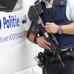 La Policía en el lugar del atentado