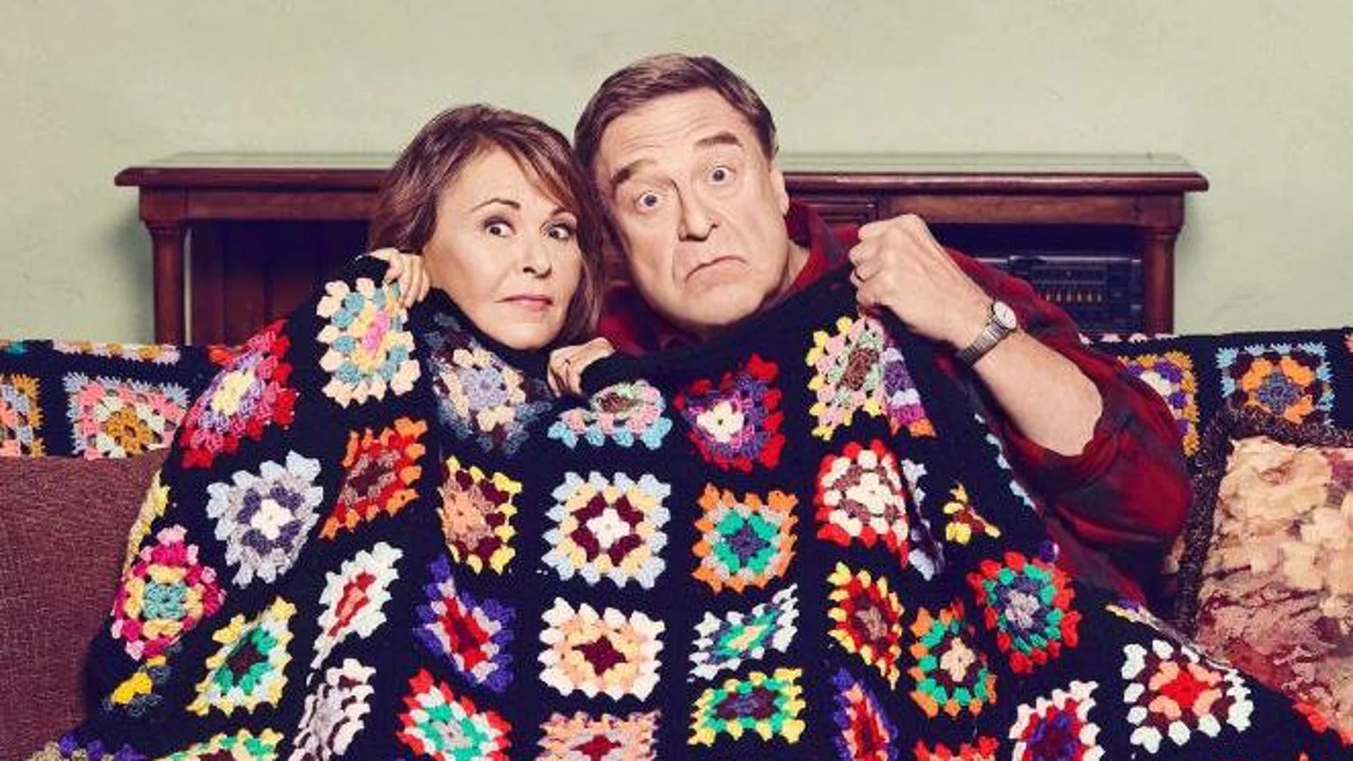 Roseanne Barr y John Goodman