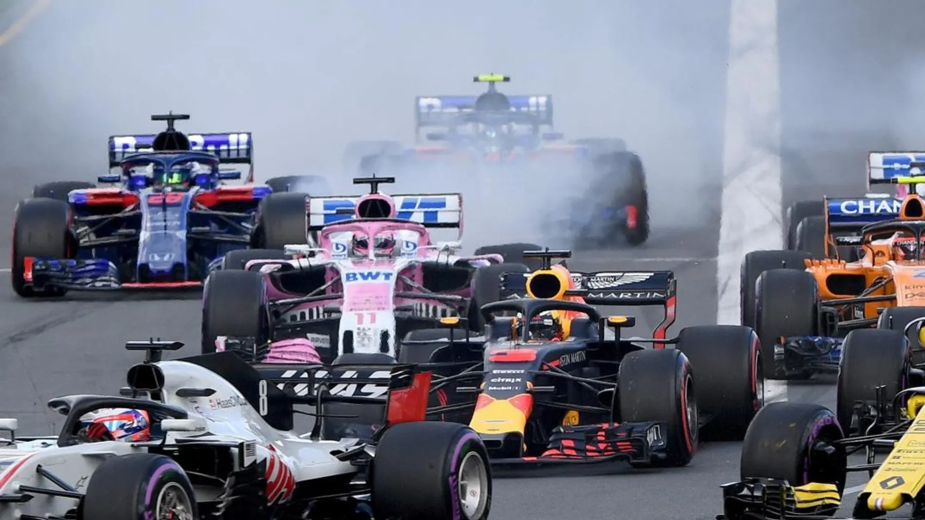 Imagen del Gran Premio de Fórmula 1 celebrado este fin de semana en Australia