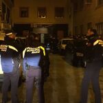 Efectivos de la Policía Municipal acudieron al lugar del suceso