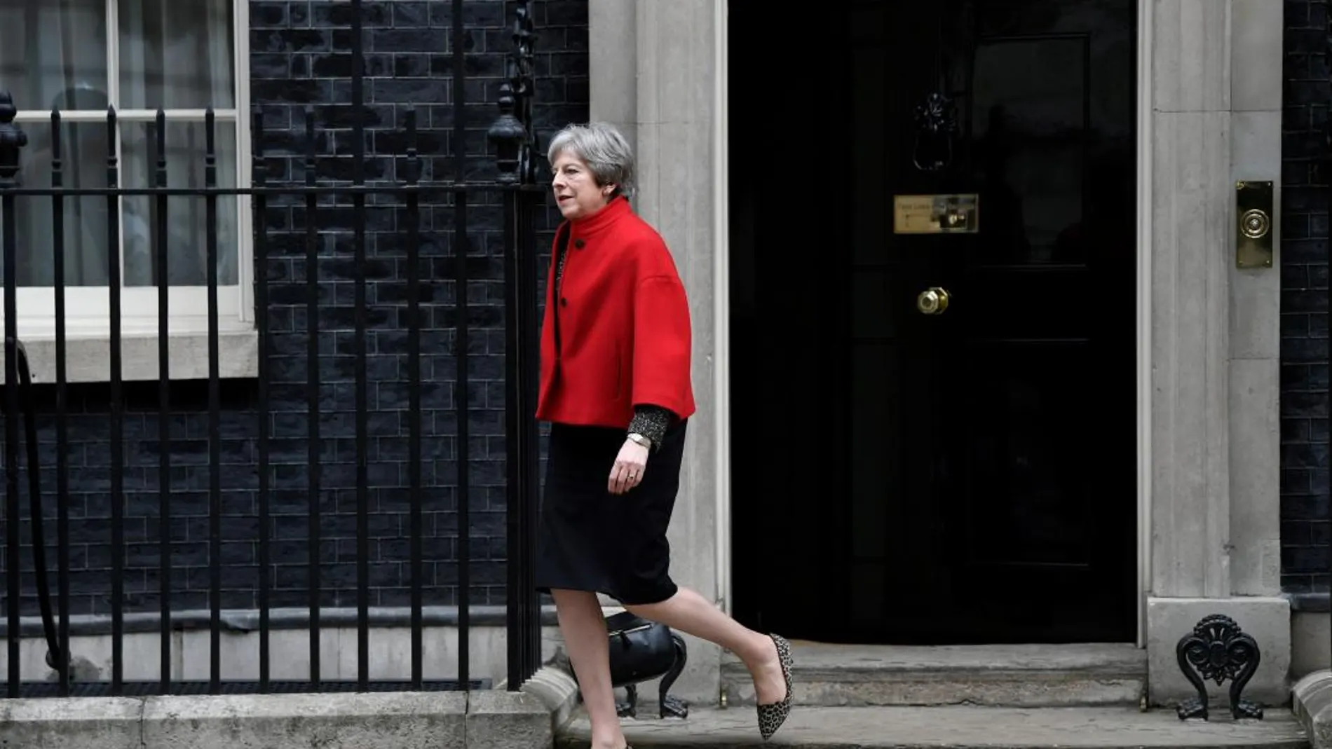 La primera ministra británica, Theresa May, el pasado 24 de abril / Efe