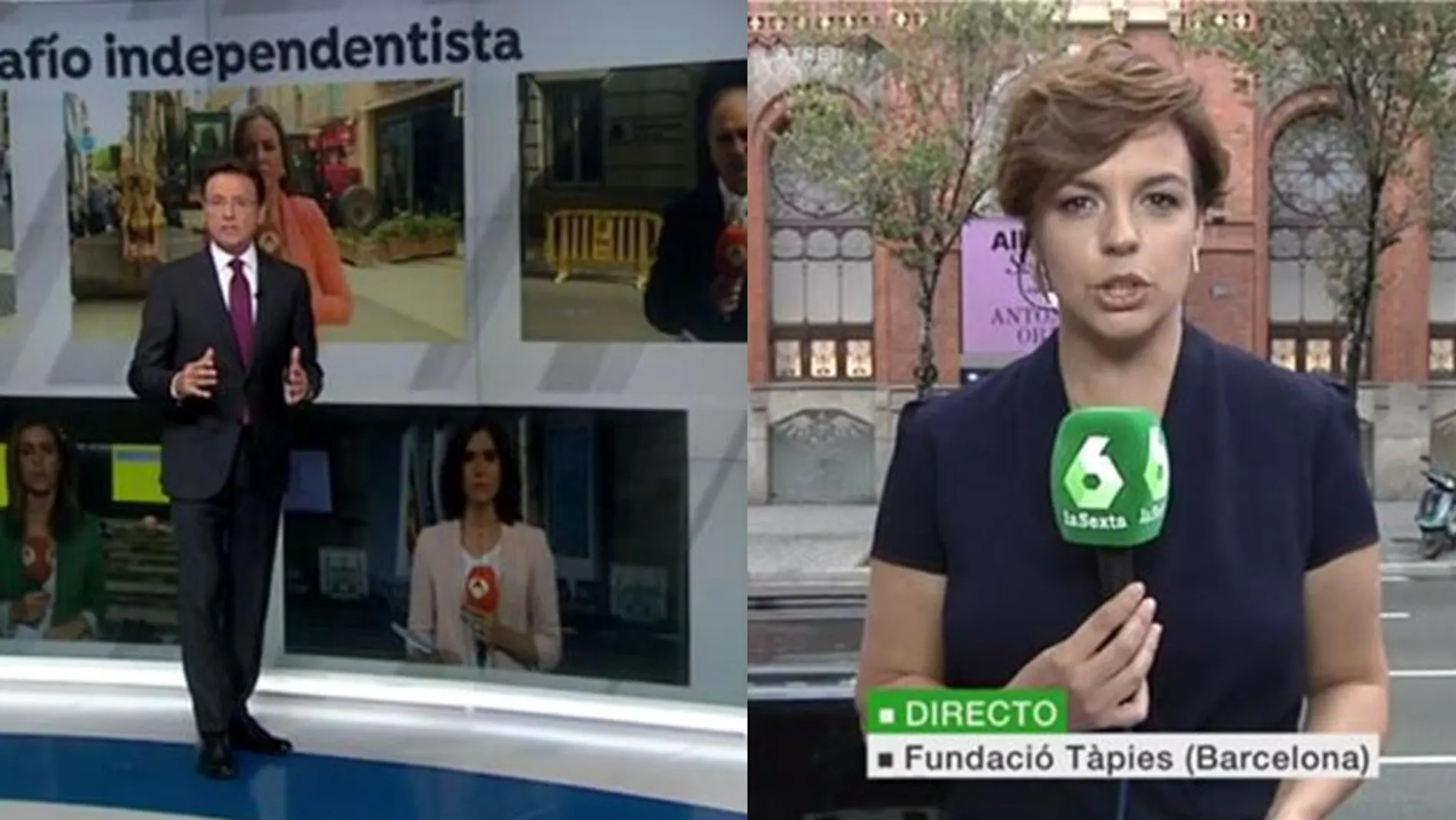 Cobertura de Atresmedia en Antena 3 y laSexta