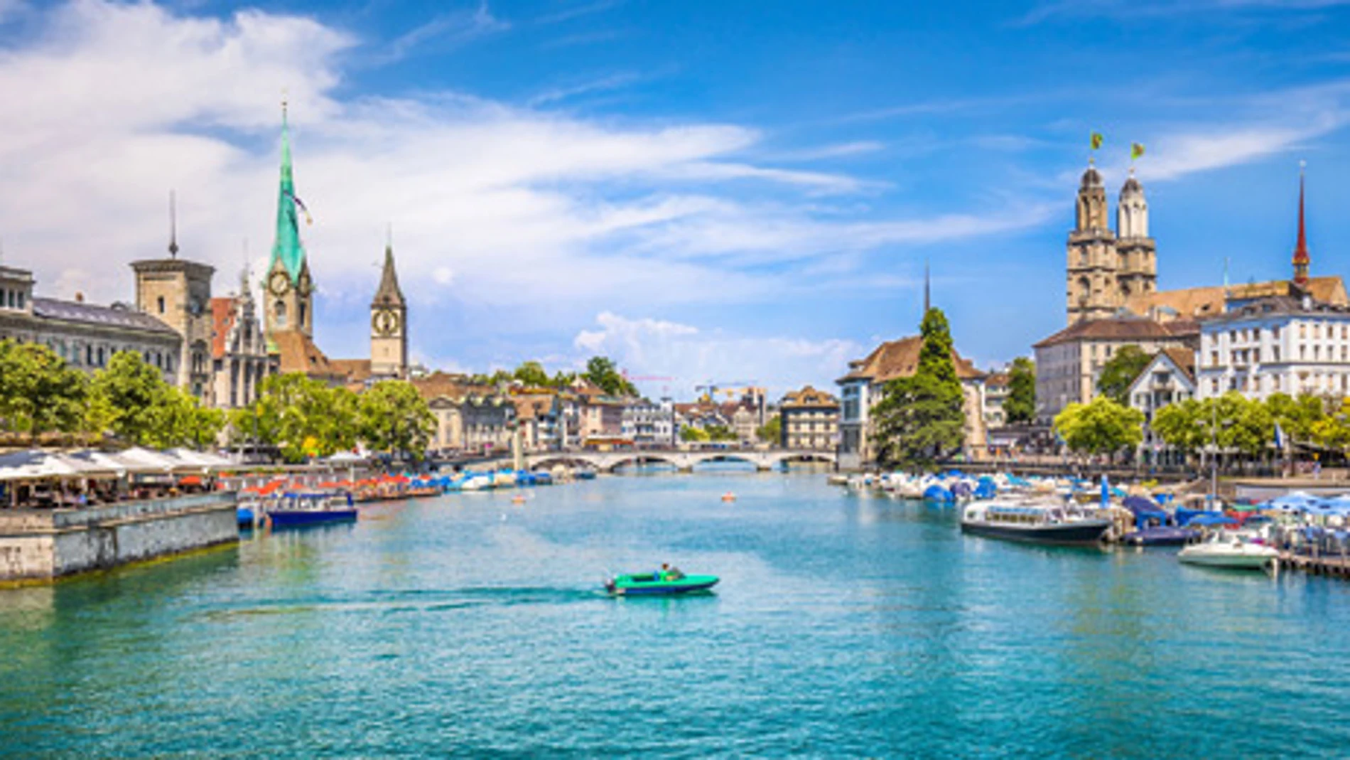 Vista de la ciudad de Zurich