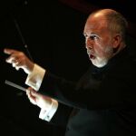 Jesús López Cobos, durante el Festival de Música de Granada