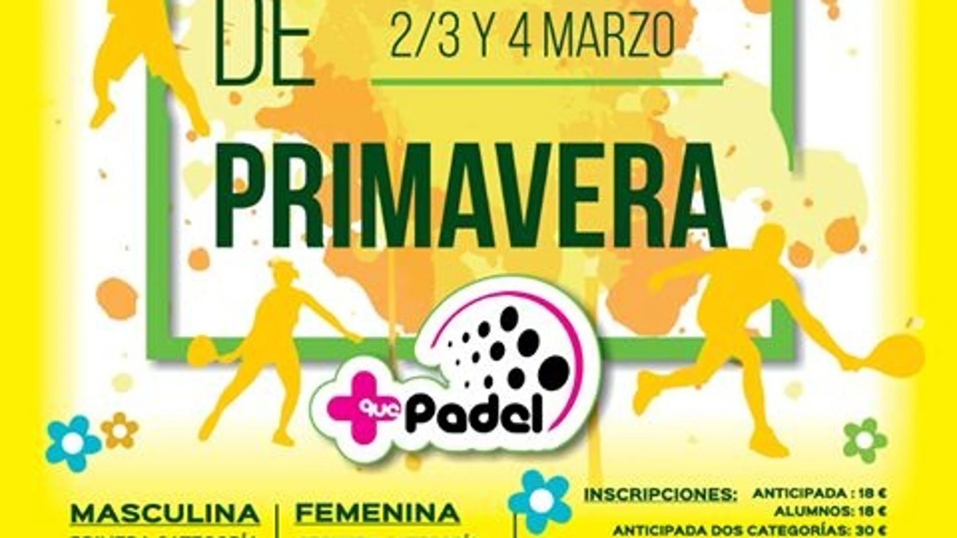 Cartel del torneo