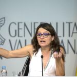 La vicepresidenta, Mònica Oltra, apoyó de forma incondicional los hechos dados a conocer ayer