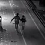 Una cámara de seguridad grabó a Nuria con el detenido la noche de su desaparición