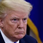 El presidente de EEUU, Donald Trump. EFE/Olivier Douliery / **POOL**