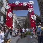 La Feria de Málaga registró ayer una gran afluencia de público