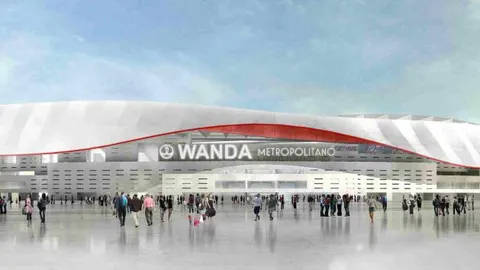 Wanda Metropolitano, nombre del nuevo estadio del Atlético de Madrid