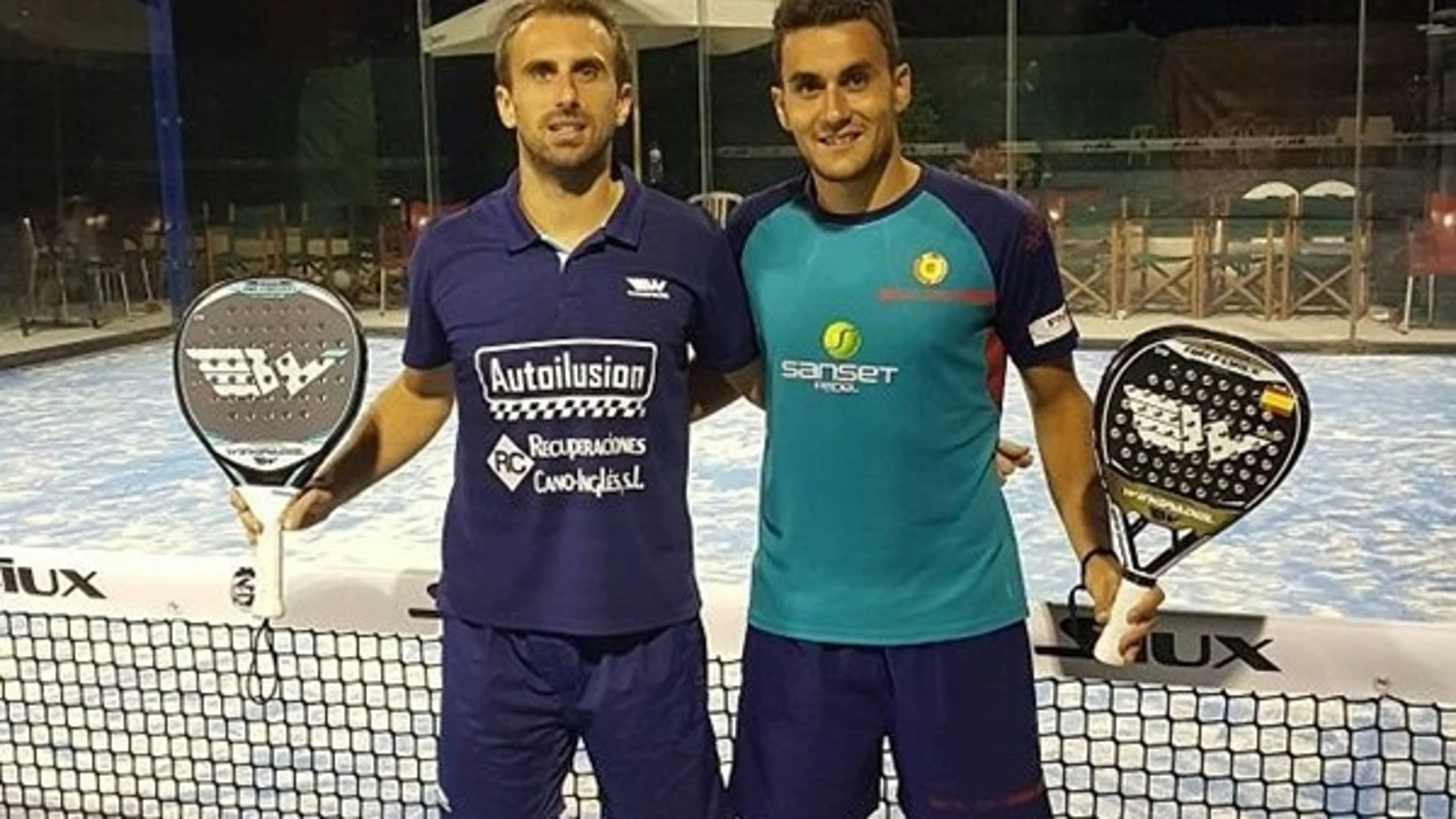 Víctor Ruiz y Raúl Marcos