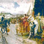 «La rendición de Granada», de F. Pradilla, uno de los óleos más famosos del Senado