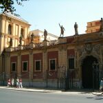 Vista del palacio de San Telmo