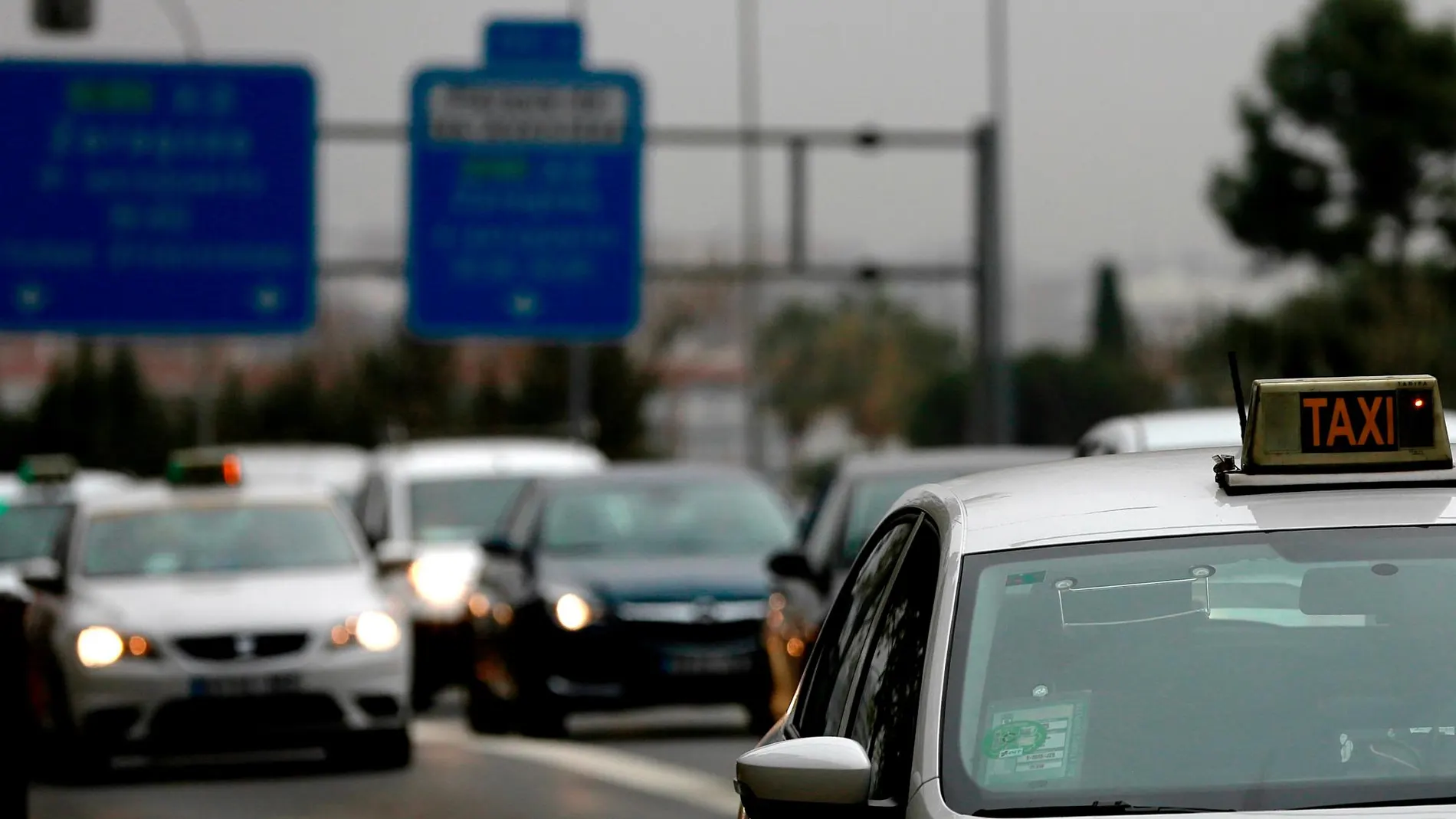 Hoy no se puede circular a más de 70 km en la m-30/C. Bejarano