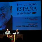 El escritor Juan Eslava Galán, en Tomares / Foto: Ke-Imagen