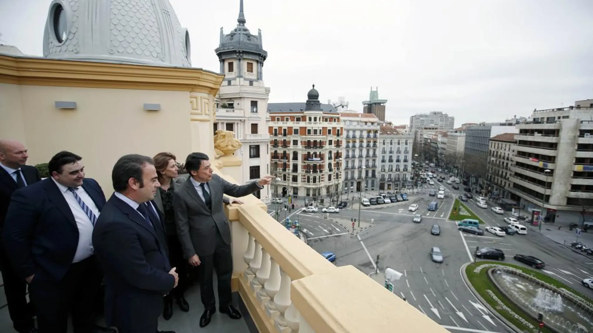 Un momento de la inauguración del hotel