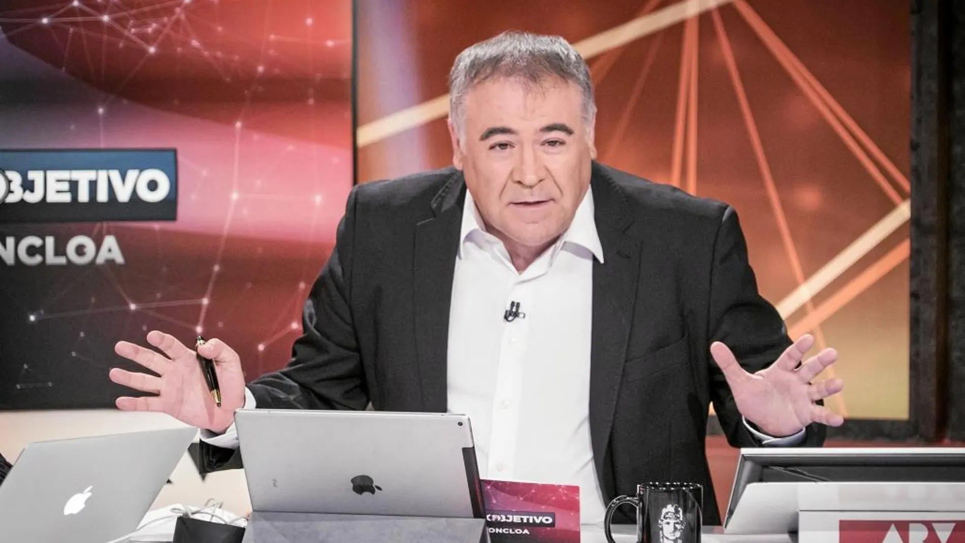 Antonio García Ferreras en el especial «Al rojo vivo» de laSexta
