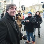 Puigdemont fue a un bar de Bruselas a ver el encuentro entre el Girona y el Getafe