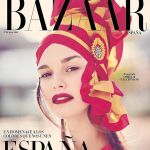 Las portada de la edición de abril de «Harper's Bazaar», protagonizadas por Ophelie Guillermand