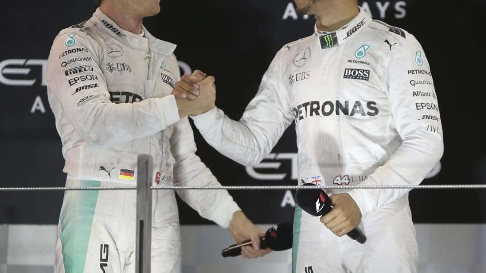 Lewis Hamilton y Nico Rosberg