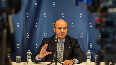 Luis de Guindos en el Ecofin