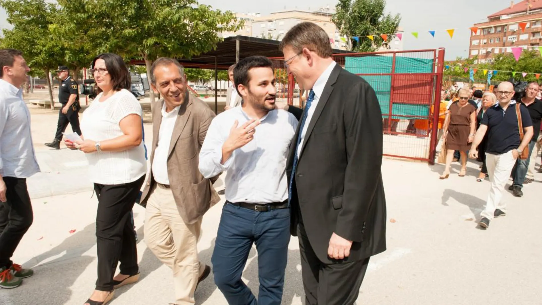 El conseller de Educación, Vicent Marzà, junto al presidente de la Generalitat, Ximo Puig, en una imagen de archivo