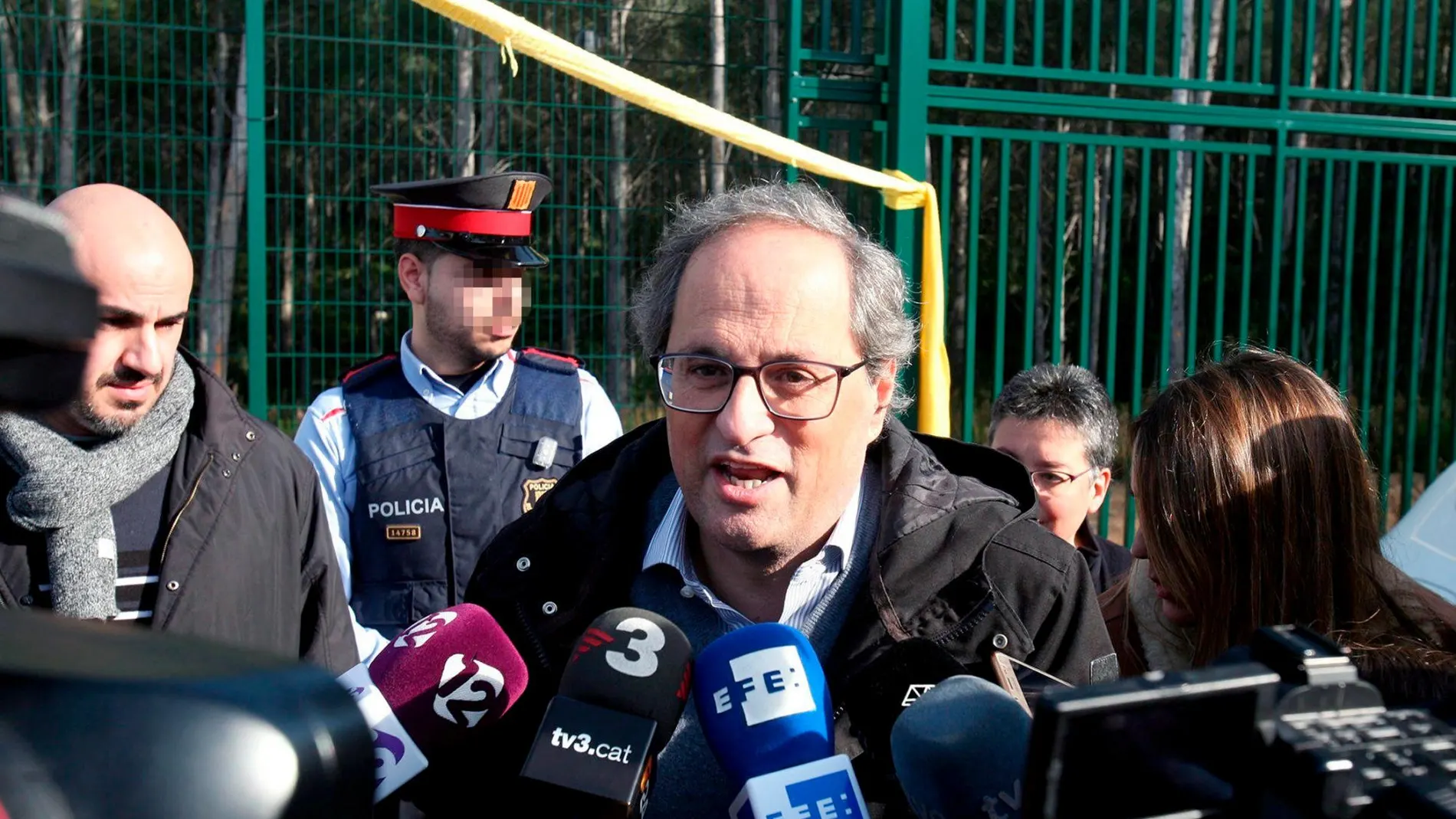 El President de la Generalitat, Quim Torra