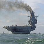 El portaaviones Almirante Kuznetsov entró en servicio en 1991 y su primera acción de combate tuvo lugar en la guerra de Siria en 2016