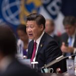 El presidente chino, Xi Jinping, durante la apertura de la cumbre