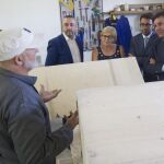 Fernández Carriedo junto a Sánchez, Castro y Gómez visita el CEE Arto Bene en Zamora