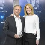 Paco Lobatón y Silvia Intxaurrondo, en la presentación del nuevo programa