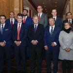 Presidentes y representantes de las nueve diputaciones en el encuentro celebrado en León al que asistieron también Juan Carlos Suárez-Quiñones y Antonio Silván / Carlos S. Campillo/Ical