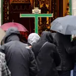  La lluvia «suspende» el Viernes Santo en Valladolid, Zamora, León y Salamanca