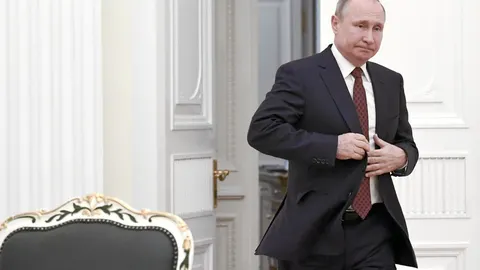 El presidente ruso, Vladimir Putin, se reunió ayer con el resto de candidatos que participaron en las elecciones presidenciales del domingo