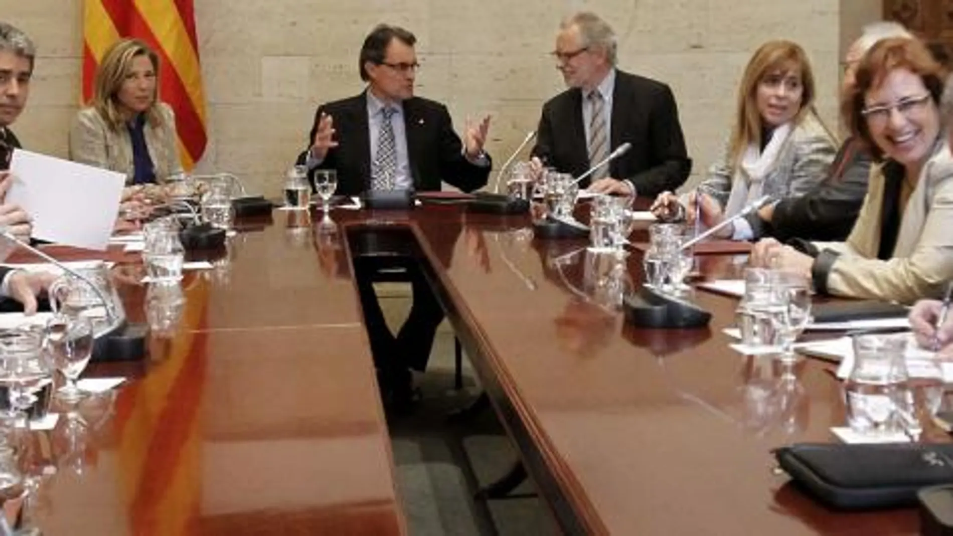 Artur Mas ha presidido esta tarde la reunión constitutiva del Consejo Asesor para la Transición Nacional de Cataluña.