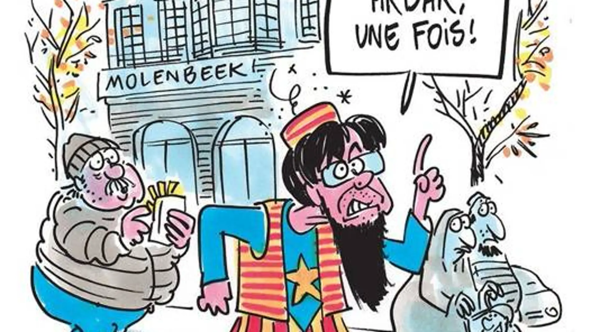 Viñeta de «Charlie Hebdo»
