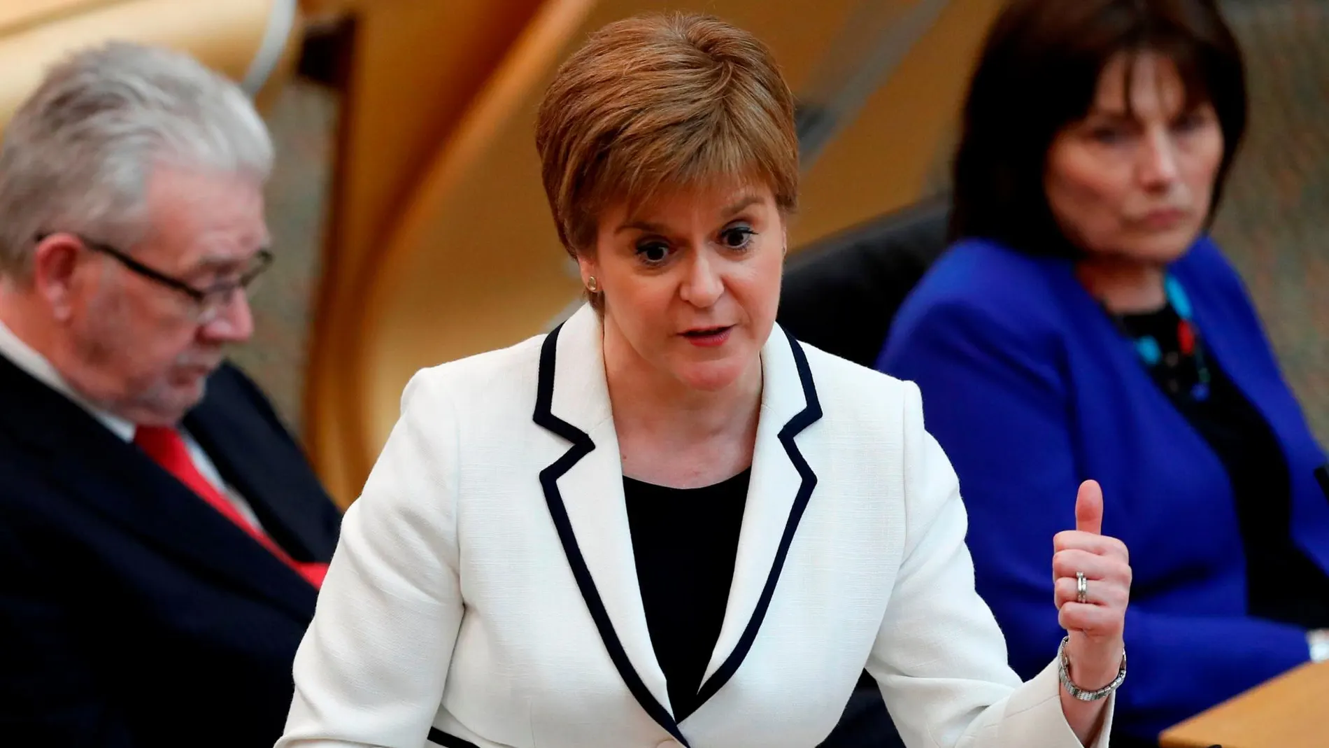 La ministra principal de Escocia, Nicola Sturgeon / Foto. Reuters