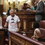 Cañamero promete luchar desde el Congreso «sin pedir nada a cambio» como los misioneros y las monjas