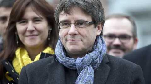 El expresidente de la Generalitat Carles Puigdemont